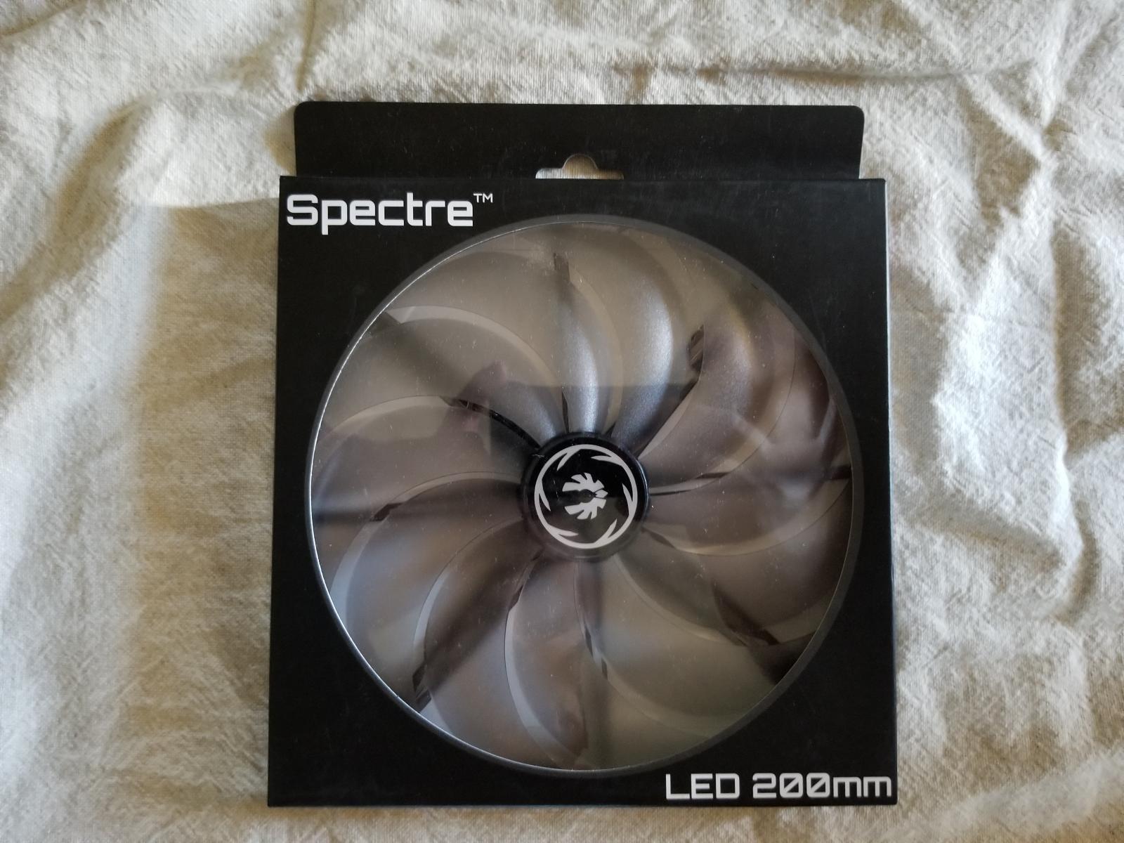 For sale BitFenix Spectre LED (white) 200mm case fan (200x200x20mm)